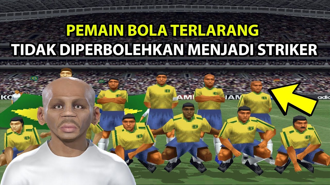 NOSTALGIA! Pemain Terlarang Dijadikan Striker Winning Eleven PS1