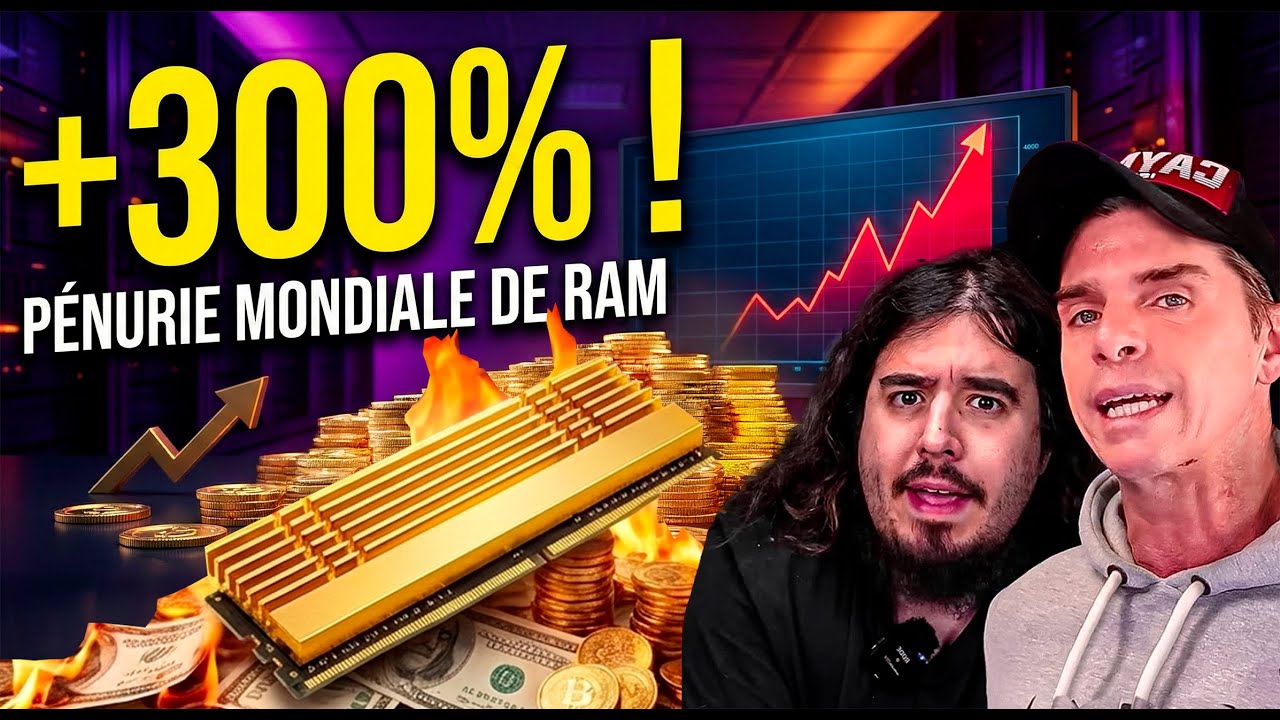 +500% ! PÉNURIE MONDIALE DE RAM : C la Mort du PC GAMER