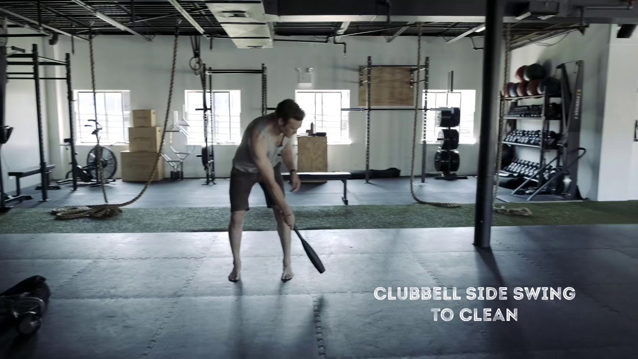 Clubbell Side Swing to Clean