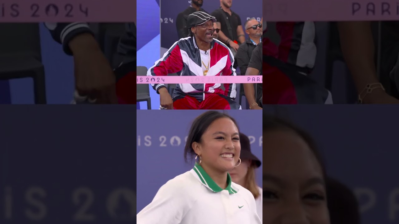 Snoop Dogg and breaking? It's a match. 🤝 #Olympics #Paris2024 #Sports