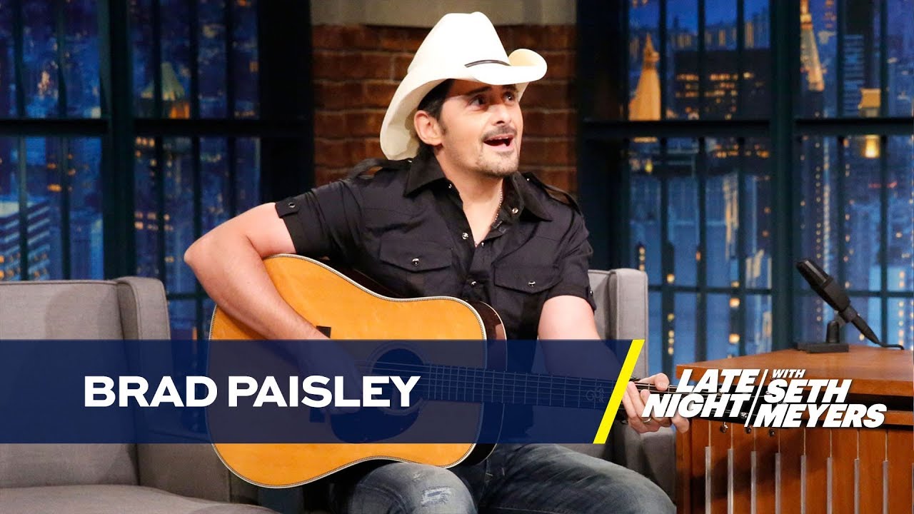 Brad Paisley Performs a Remix of 