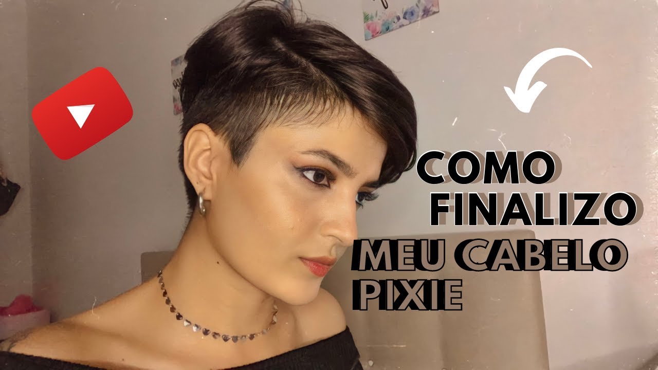 COMO FINALIZAR CABELO CURTO | Corte PIXIE