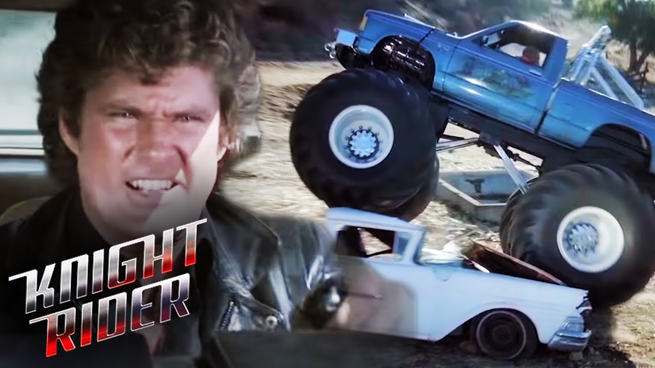 Monster Truck Gang Harrass Farmers | Knight Rider