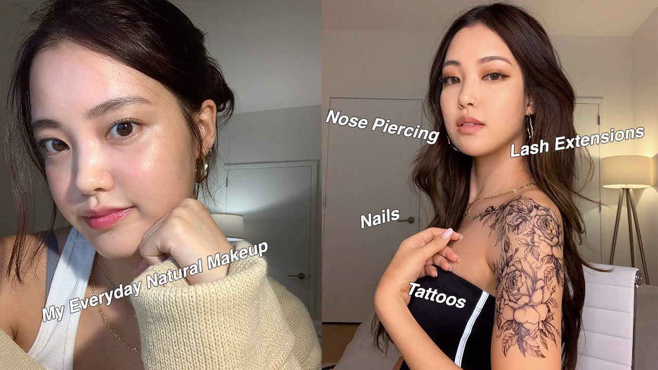 Natural Korean Makeup to IG Baddie/Asian Baby Girl (ABG) Transformation (still in shock)