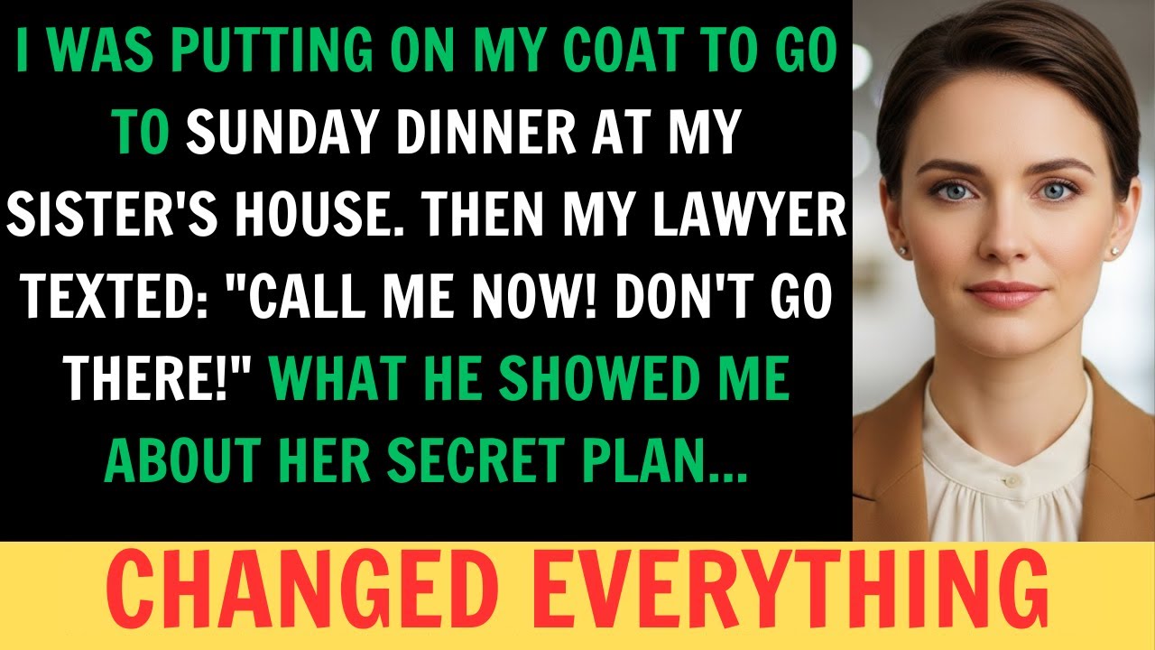My Lawyer Texted: CALL NOW! He Revealed My Sister’s Secret Plan To Take Everything From Me..