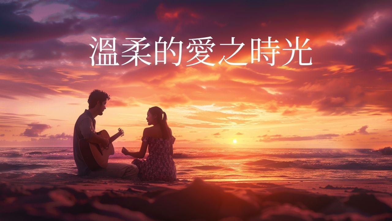 情人節之島・滑弦吉他 & 烏克麗麗 流淌於情人節之島的溫柔愛意｜1小時BGM