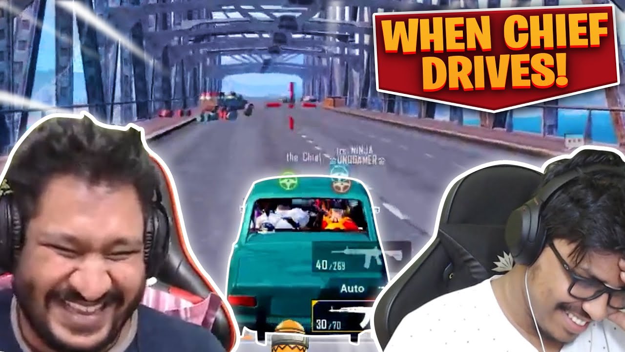 When @theChief. Drives Car! 😲| Ruthless gaming