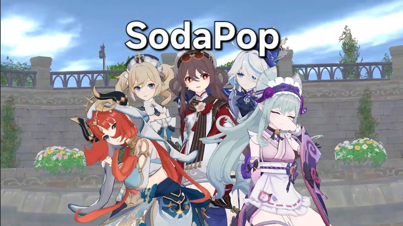 [MMD] Genshin Girls (Soda Pop)