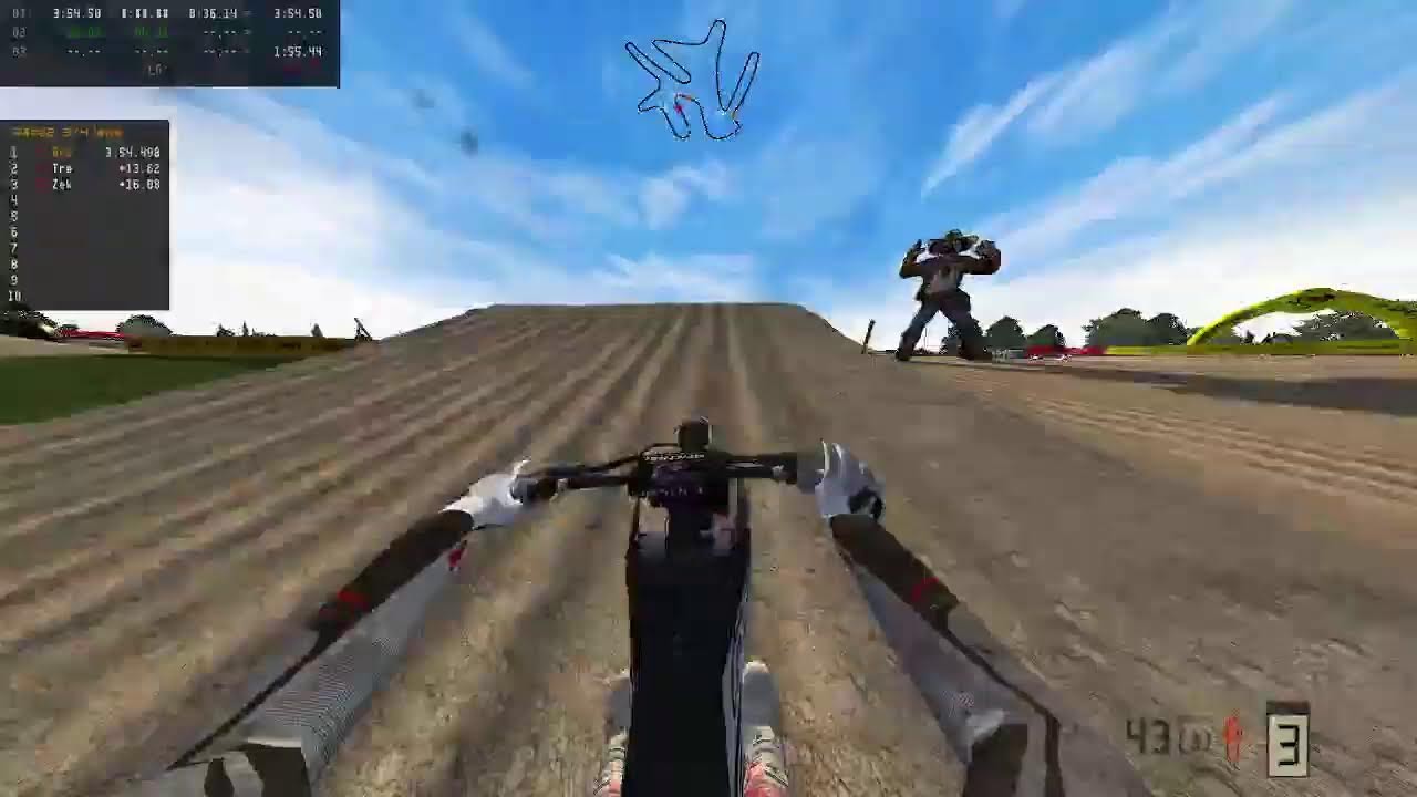 Crazy racing in Mxbikes