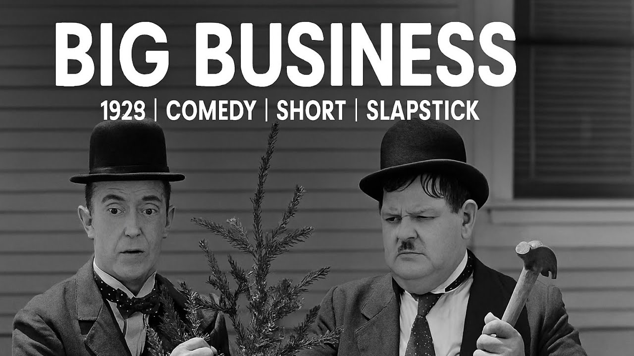 Big Business | 1929 | Comedy | Short | Slapstick