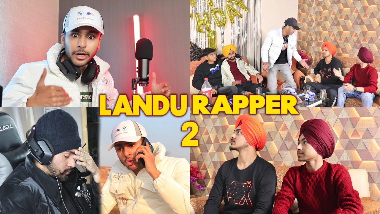 LANDU RAPPER - ਲੰਡੂ ਰੈਪਰ - PART 2 - New punjabi comedy video 2022