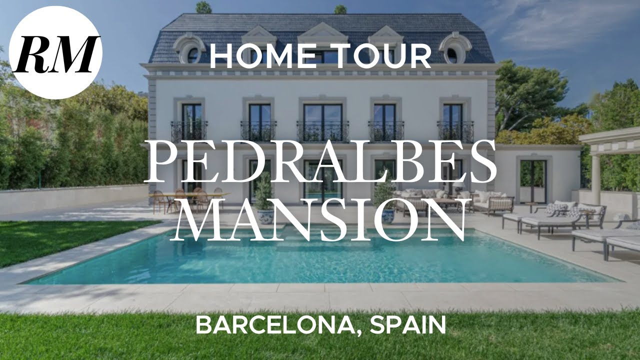 Inside $20.3M Barcelona Mansion in Les Corts, Spain | Residential Market Property Tour