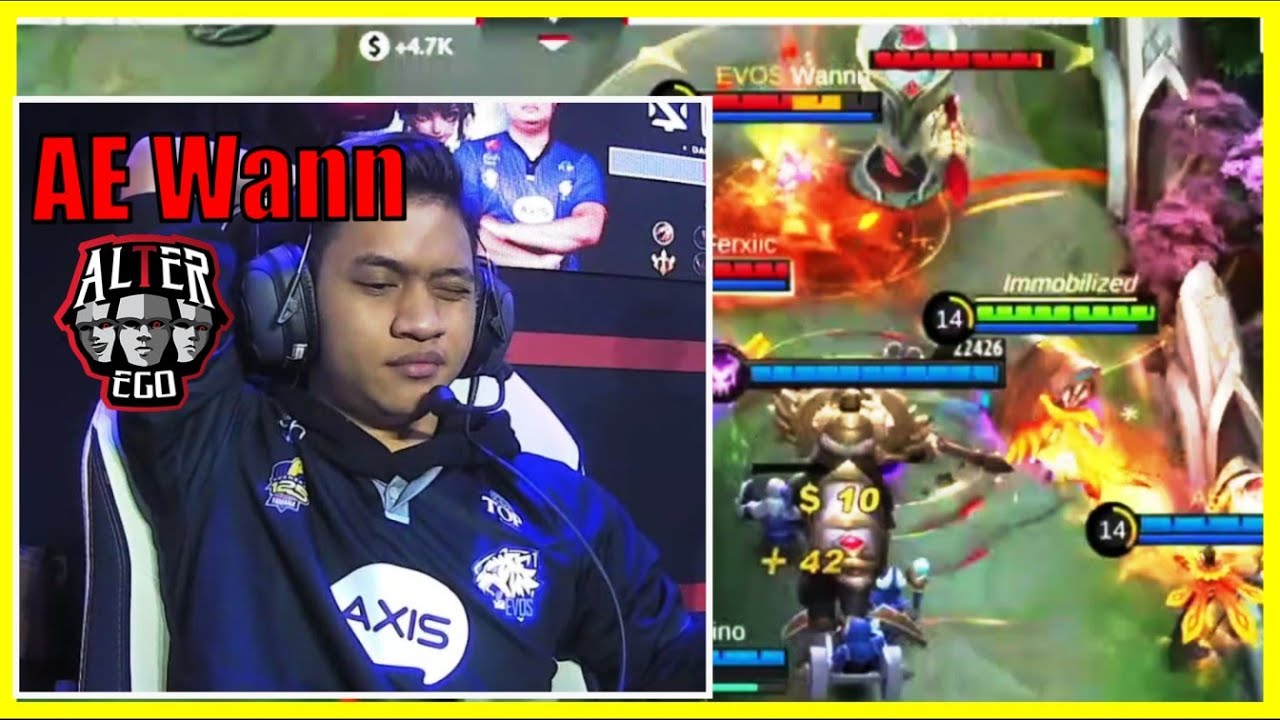 EVOS Wann turns into AE after he forgot to Black Shoes