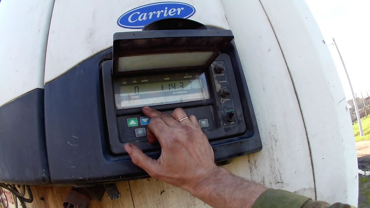 Рефрижератор Carrier Vector, быстрая диагностика