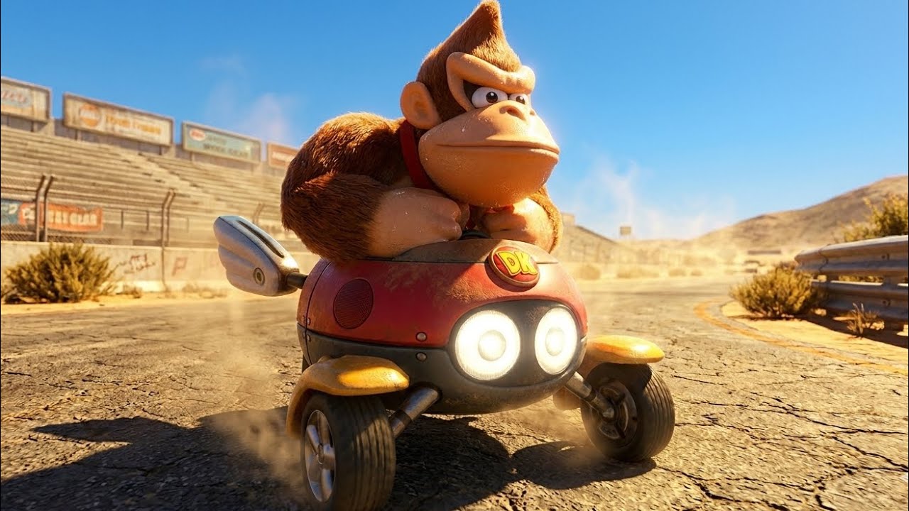 Mario Kart 8 Deluxe – Grande Prêmio da Taça Nabo 150cc (Gameplay com Donkey Kong)