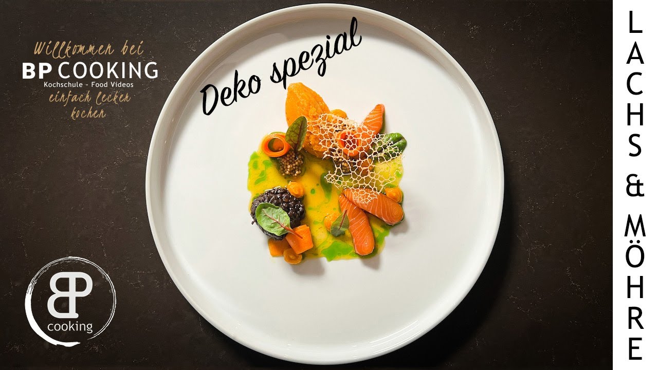 Lachs und Karotte mit einem Spezial zu tollen Dekorationen für besondere Anlässe!