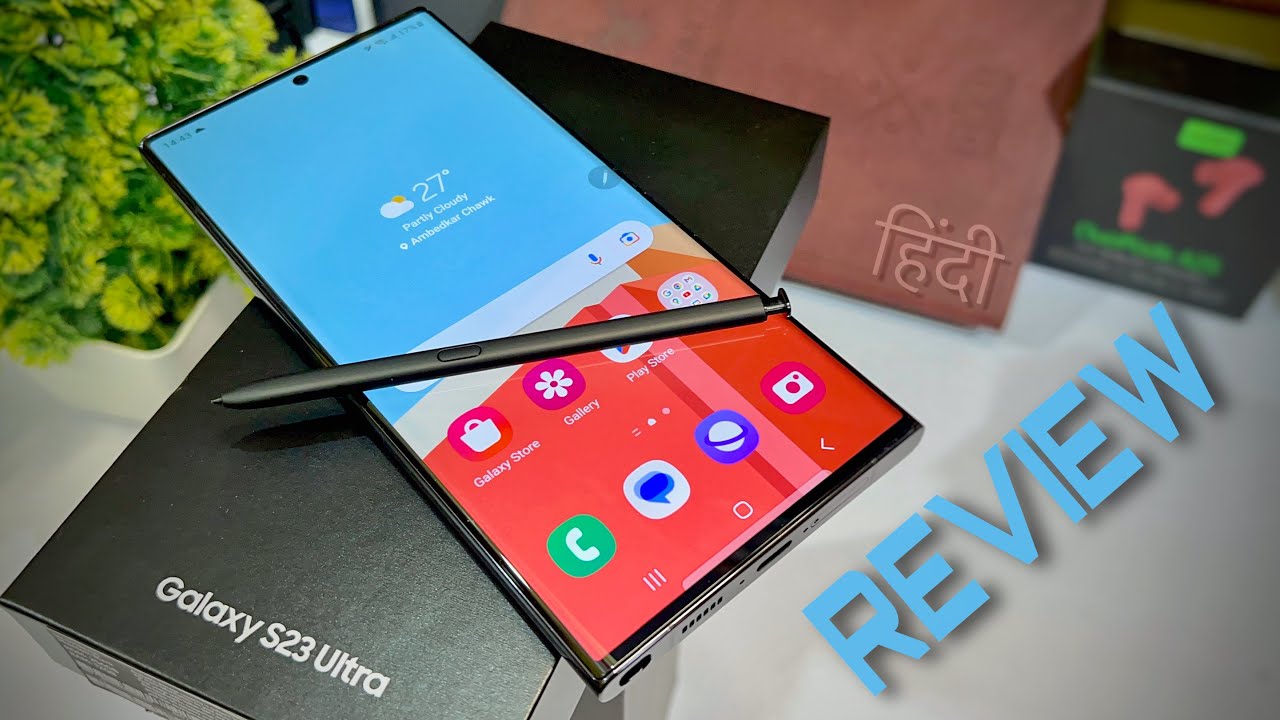 Samsung Galaxy S23 Ultra | Unboxing & Review | Indian Unit | Phantom Black | Hindi  #s23ultra