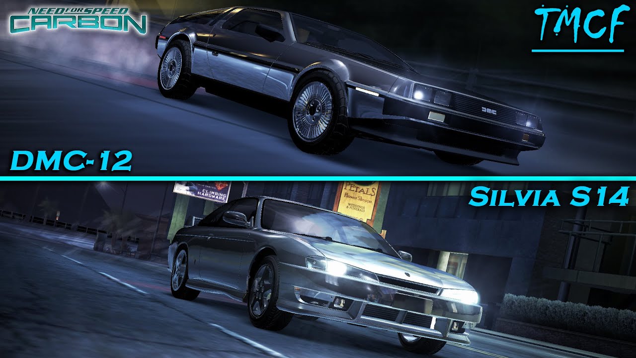 TMCF - Silvia S14 & DeLorean DMC-12 - Carbon