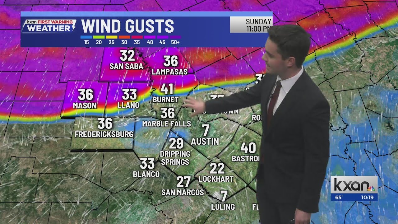 Toasty Texas, big temp drop coming soon, rain possible | KXAN Weather Forecast (Dec. 25)