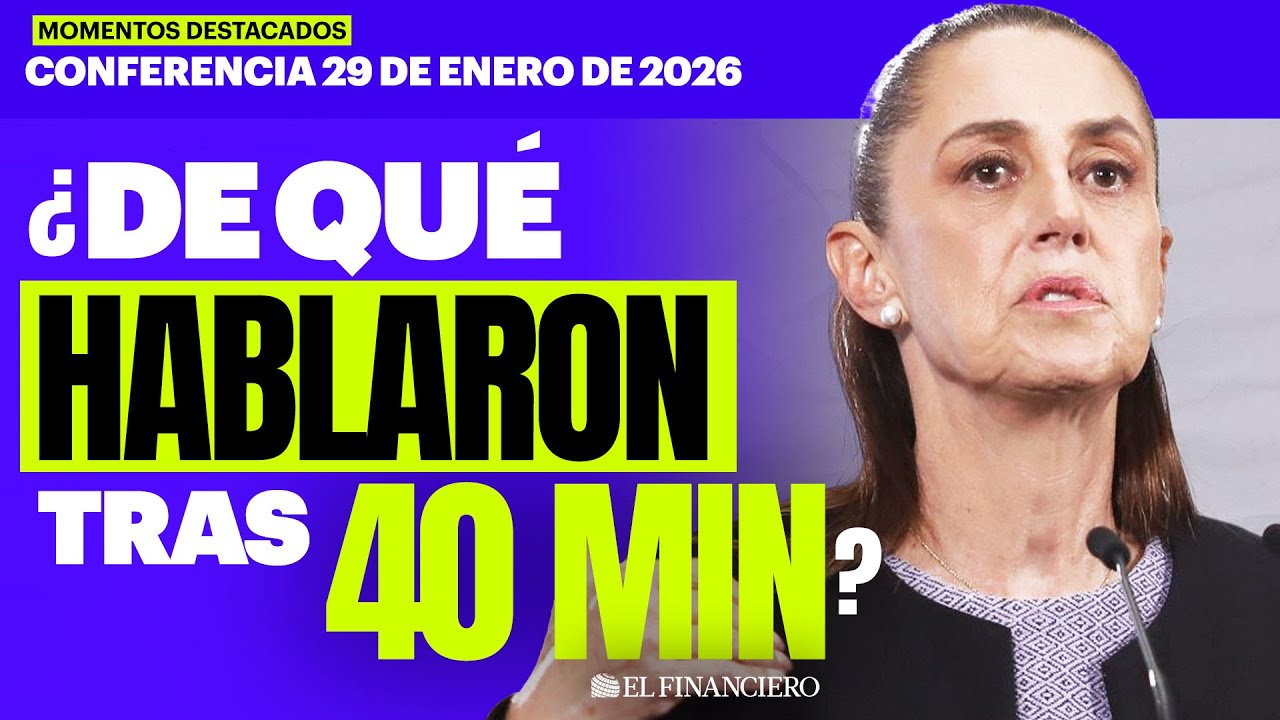 ELOGIOS, acuerdos y FUTURO ENCUENTRO: Sheinbaum habla sobre LLAMADA con Trump | Mañanera 29/01/26