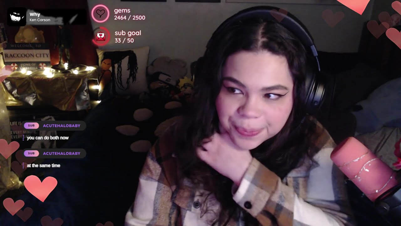 Feb 9 2026 VOD heyyy cutie 💖 more RE8 ✨ pull up gems | !sr !socials