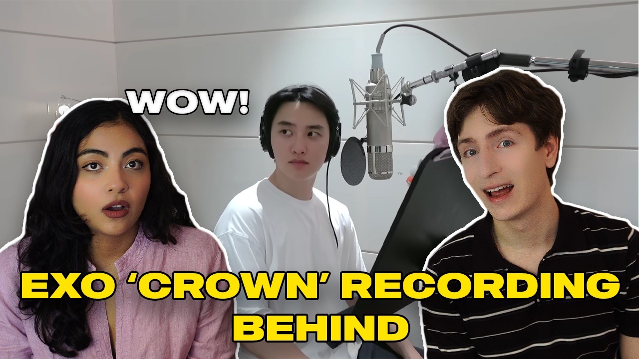 Музыкальный продюсер объясняет, как EXO записывали «Crown» — реакция EXO на запись «Crown» за кул...
