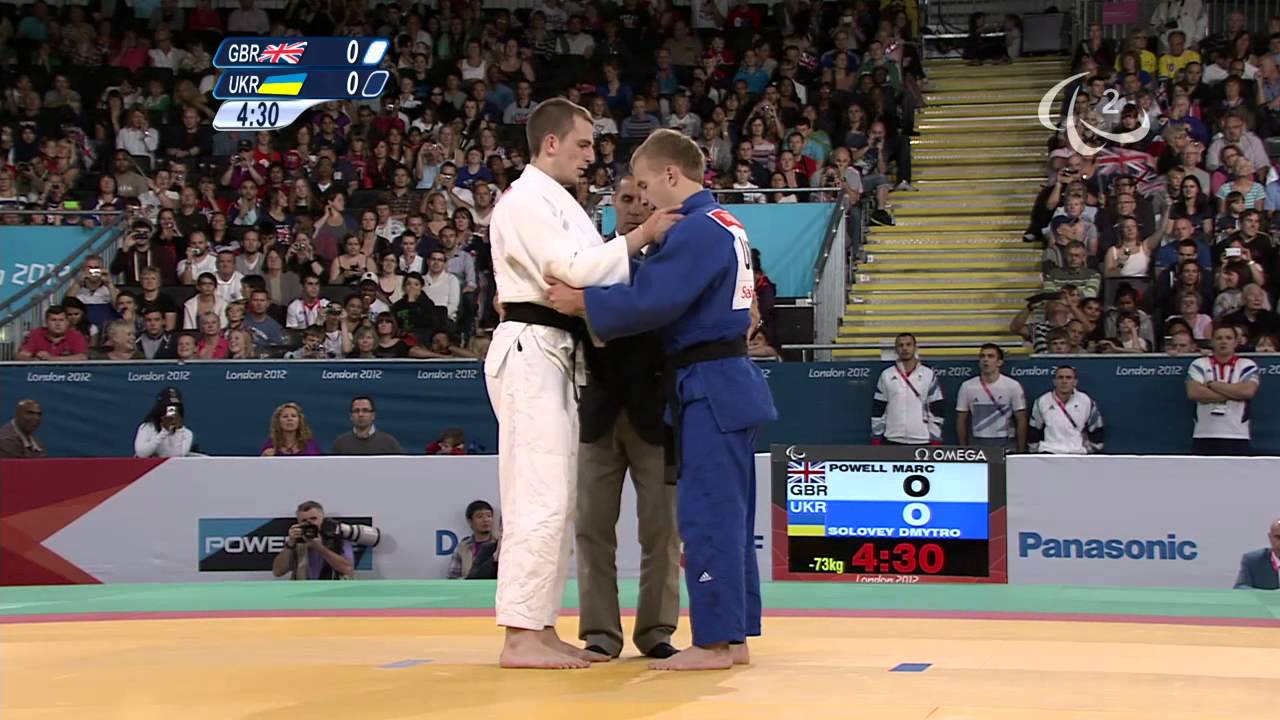 Judo - GBR versus UKR - Men -73 kg Quarterfinals - London 2012 Paralympic Games