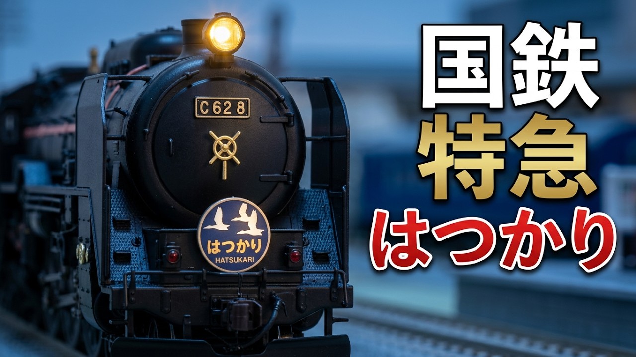 HOゲージ JNR C61-8 C62-8 特急  はつかり #hoゲージ #鉄道模型 #鉄道