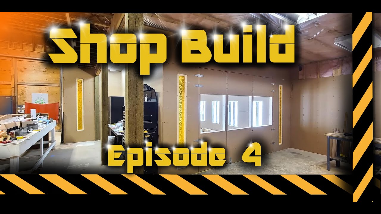 Booth Fan and Doors Finished! - Spray Booth Build - UNDER CONSTRUCTION EP04
