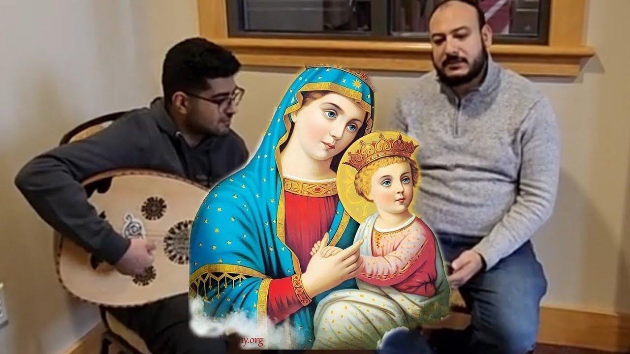 أنا أول كلامي أصيح السلام...مديح برمون عيد الميلاد للشماس مرقس شحاتة وعزف عود الشماس كيرلس قديس