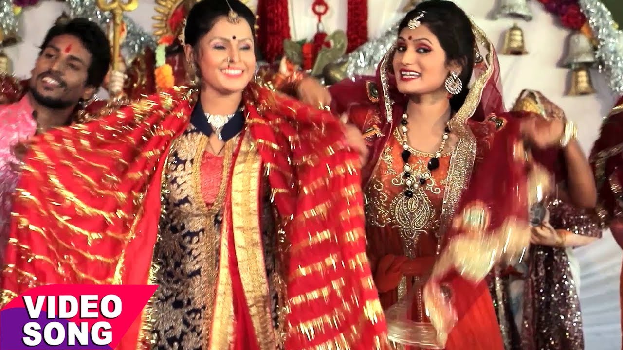 2017 सुपरहिट देवी गीत - Sunar Lagelu Chunariya Me - Antra Singh Priyanka - Bhojpuri Devi Geet