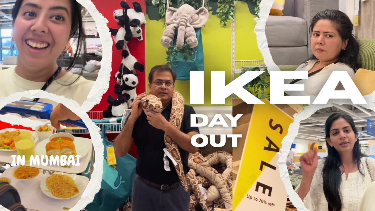 📦 Replacing Our 22-Year-Old Sofa at IKEA Mumbai! | Family Vlog + Food, Fun & Chaos 🛋️