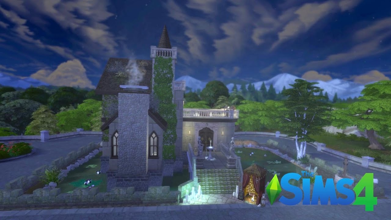 Young Sorceress inherits an Old Castle from her Grandma  ✨ The Sims 4: Speed Build