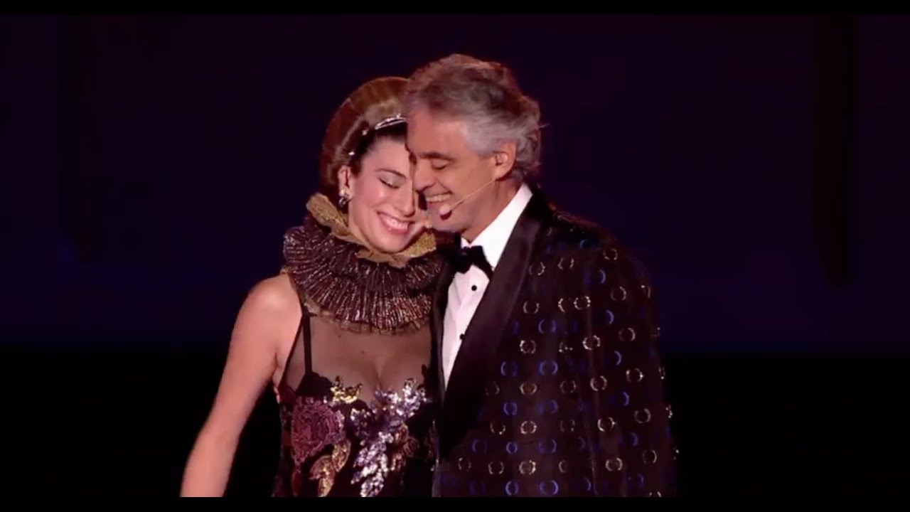 Andrea Bocelli and Ilaria Della Bidia 