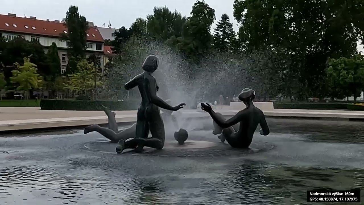 Bratislavské fontány: Radosť zo života