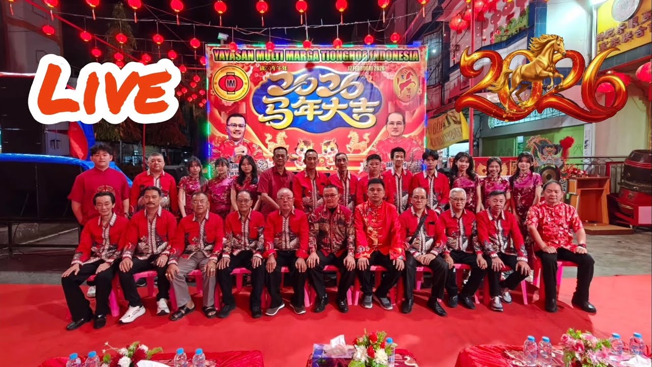 Live 🏮🧧Malam Menyambut Tahun Baru Imlek 2577/ Tahun 2026  Tahun Kuda Api Bagansiapiapi