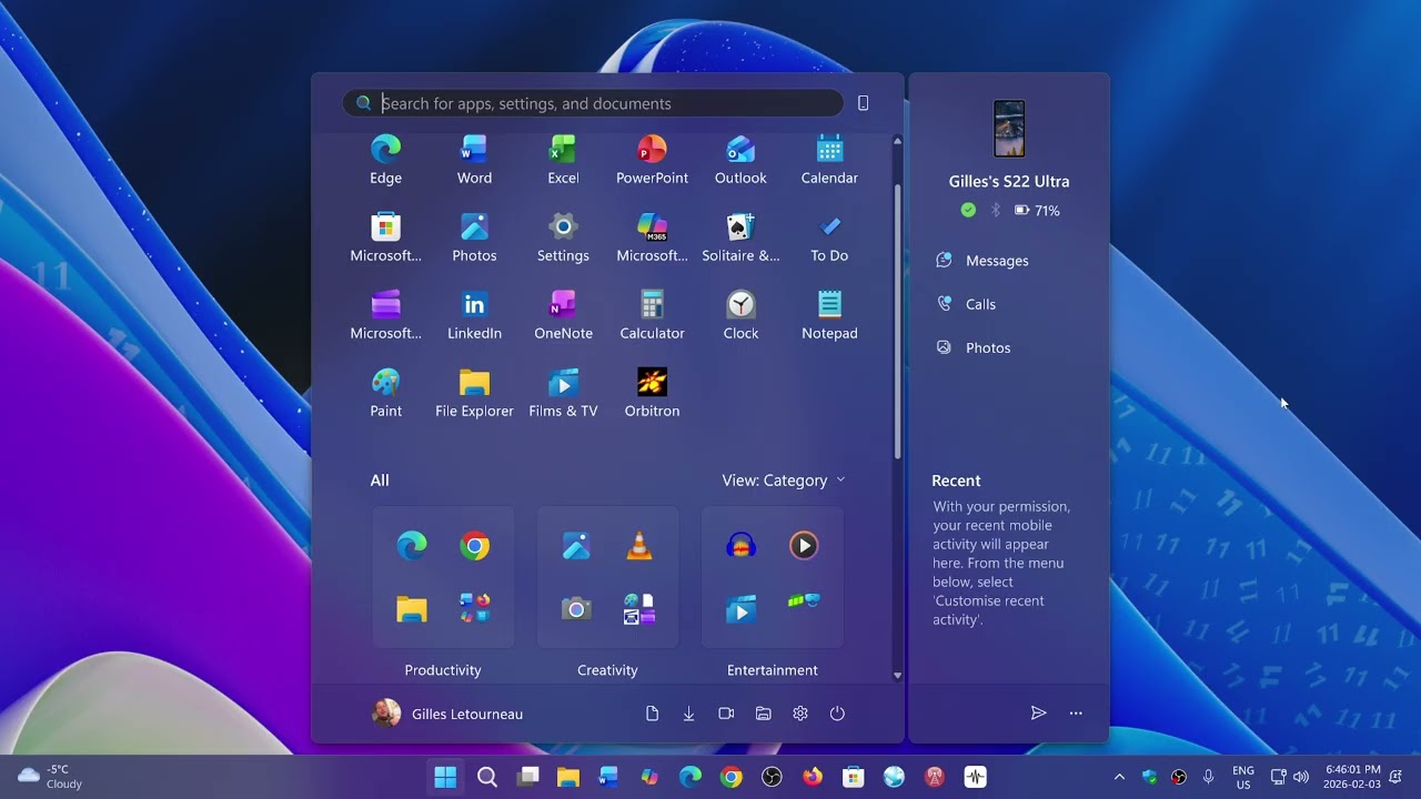 Согласно Microsoft, новое меню «Пуск» в Windows 11 24H2 25H2 теперь доступно всем пользователям.