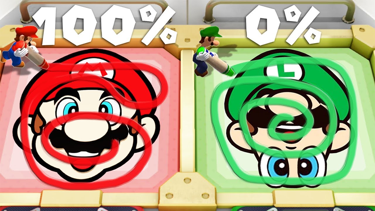 Super Mario Party Minigames - Mario Vs Peach Vs Luigi Vs Daisy (Master Difficulty)