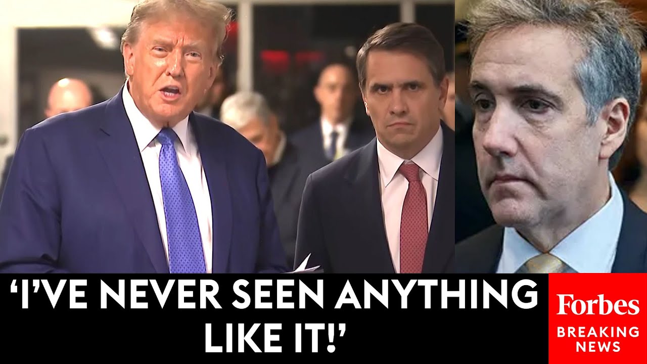 BREAKING NEWS: Trump Goes On 14-Minute Rant Blasting Hush Money Trial After Michael Cohen Testimony