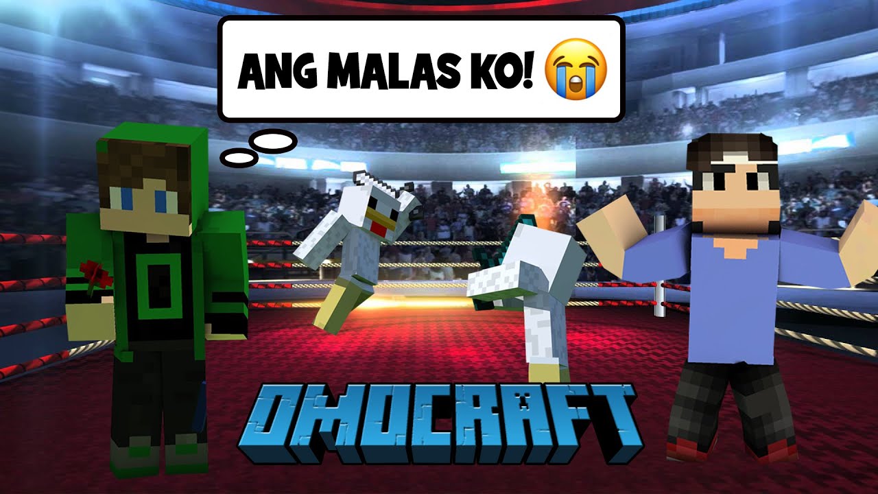 BOKSINGERONG MANOK 😂 | Ft. POTPOT | OMOCRAFT