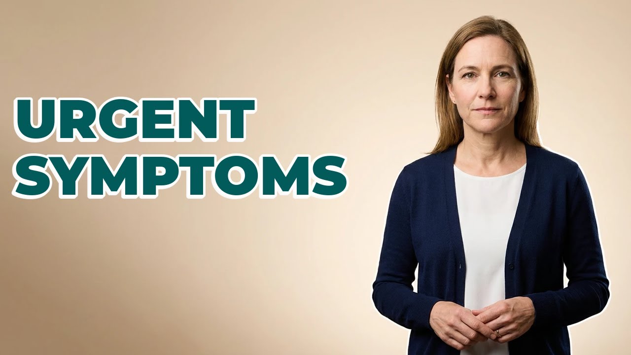 What Other Symptoms Make Severe Abdominal Pain Urgent?