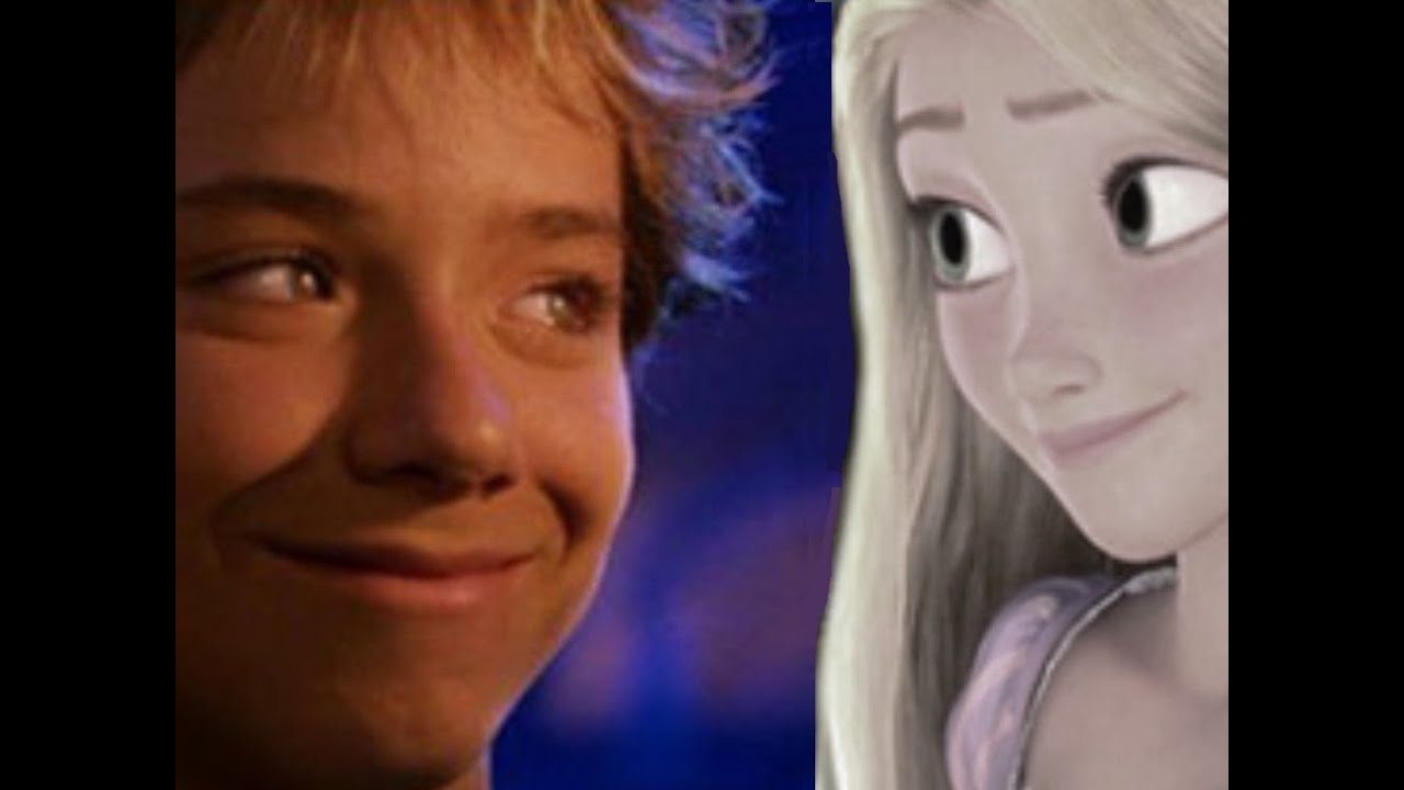 Peter Pan & Rapunzel - Live Action/Animation crossover