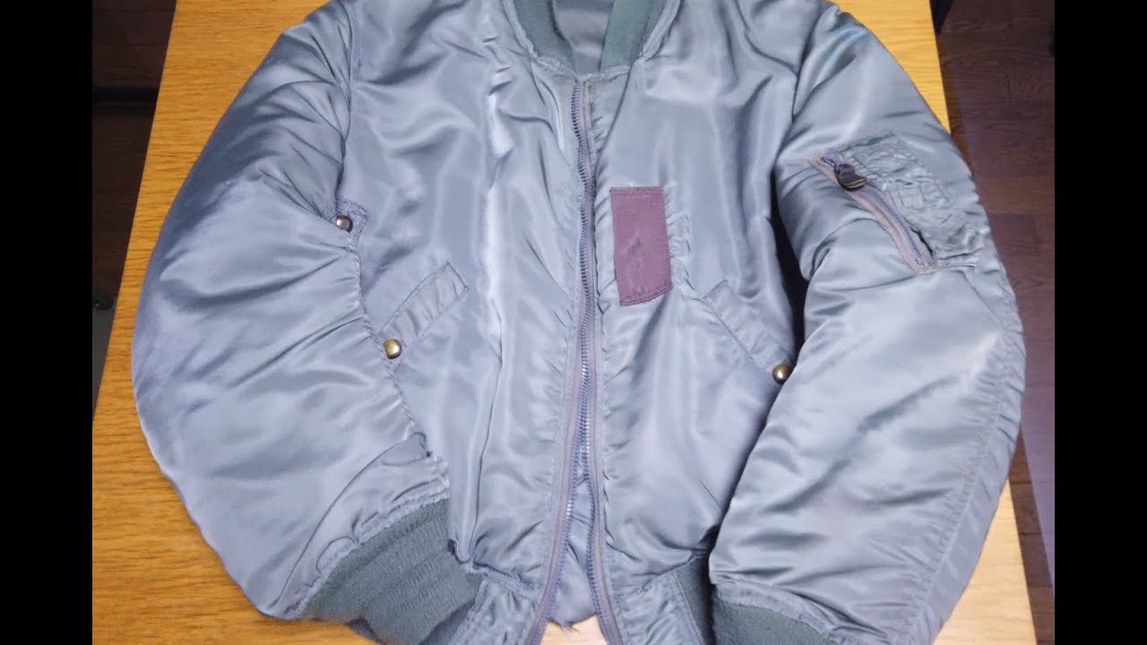 vlog 149【B-15D MOD 1960 VINTAGE】パッと見はMA-1 わかるやつにはわかる