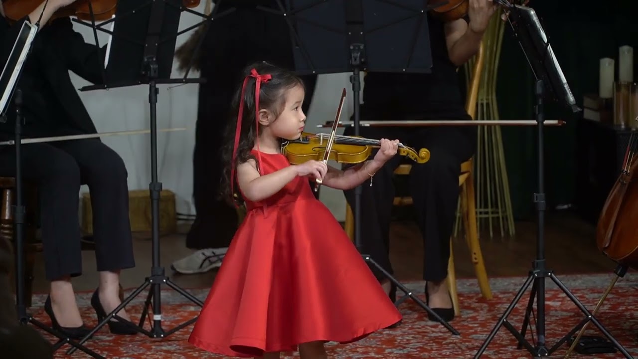 작은별 바이올린 합주 kids violin 3yrs - twinkle twinkle little star