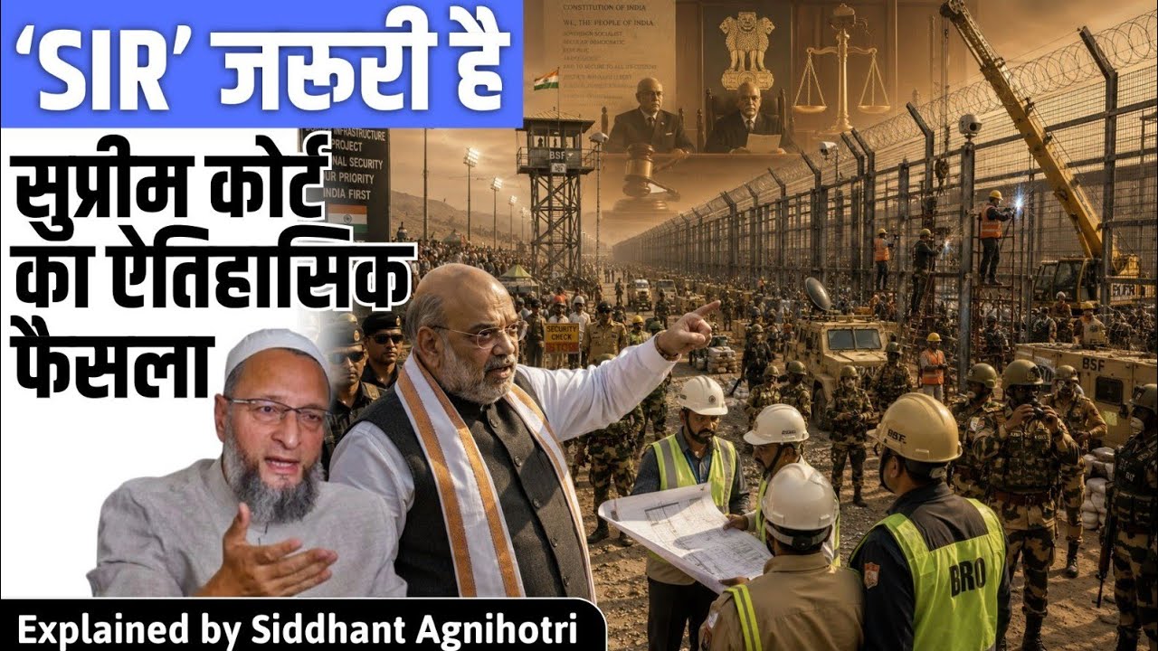 ECI gets green signal to SIR : Supreme Court massive verdict