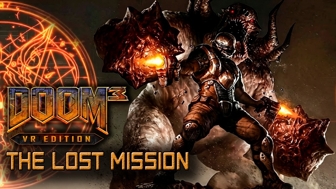 РАЗВАЛ ЧЕРТЕЙ НА АВАНПОСТЕ - DOOM 3 BFG VR Mod /Pico 4