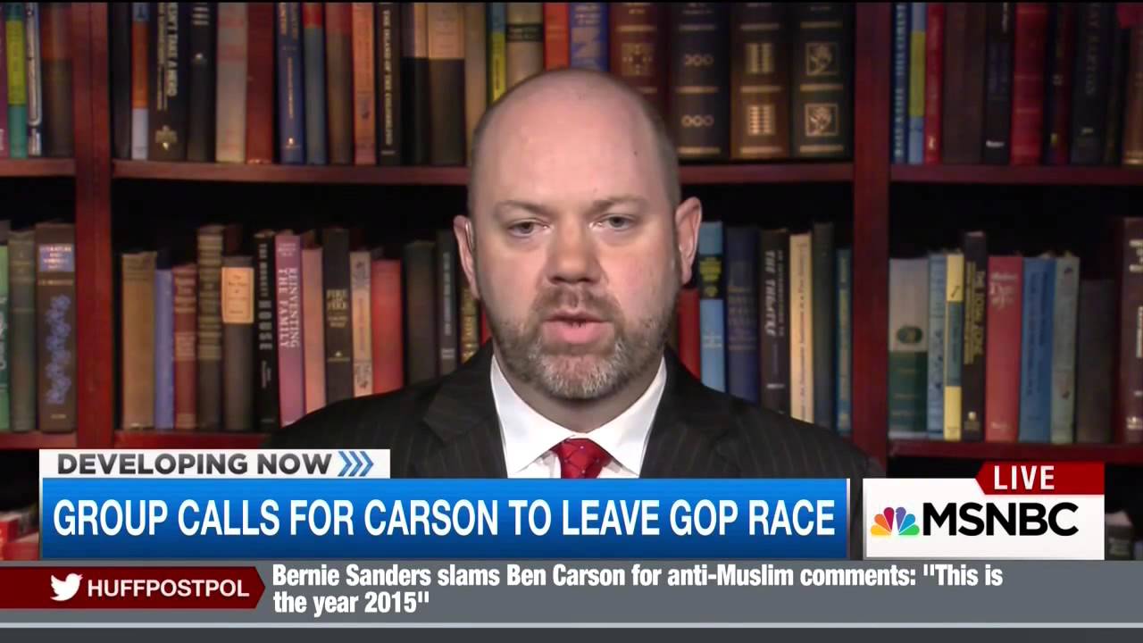 Video: CAIR Rep Corey Saylor on MSNBC to Discuss Ben Carson&rsquo;s Islamophobia