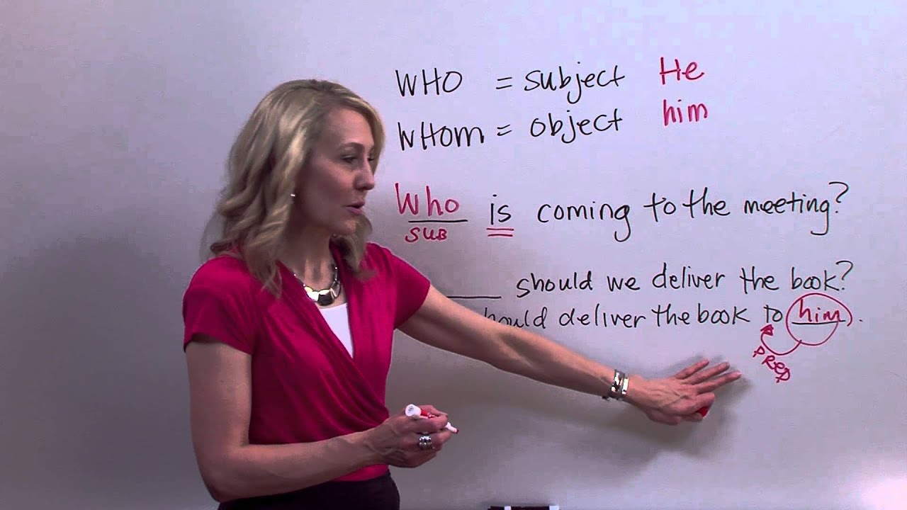 Who v. Whom