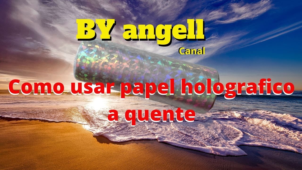 papel holografico a quente