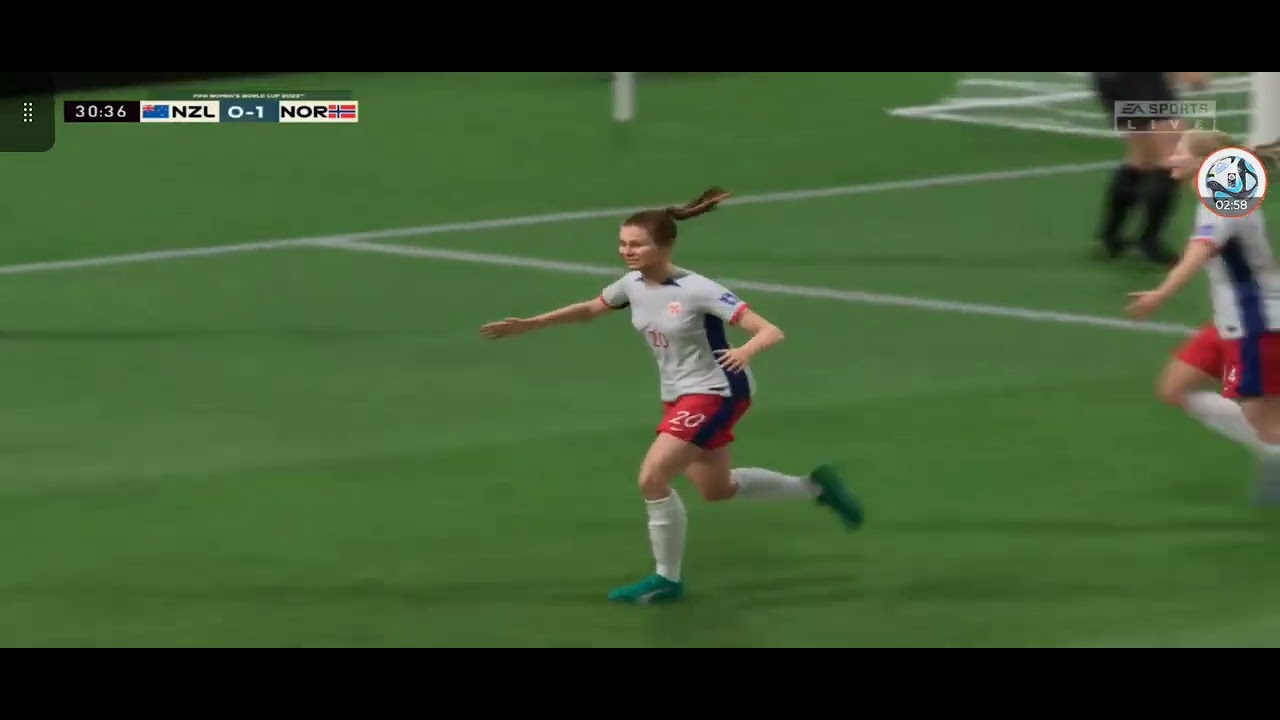 Nova Zelândia x Noruega - Grupo A - FIFA Women's World Cup 2023 #womensworldcup #fifa23 #football 
